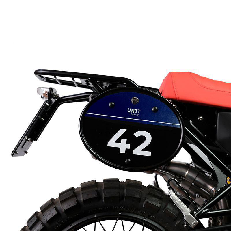 BMW R nineT 1200 Urban G/S (niedriger Auspuff) [2017-2023] - Aufkleber für Nummerntafeln