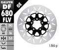 Harley-Davidson XL 883 R Roadster [2010, 2013, 2014-2015] - Floating brake disc round - picture 6