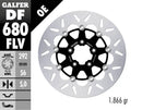 Harley-Davidson XL 883 R Roadster [2010, 2013, 2014-2015] - Floating brake disc round - picture 2