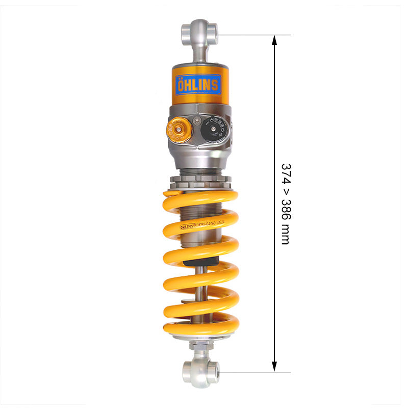 BMW R nineT 1200 Urban G/S (niedriger Auspuff) [2017-2023] - Öhlins TTX 36 ILX Stoßdämpfer (Standardhöhe)