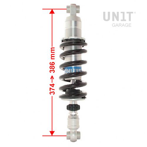 BMW R nineT 1200 Urban G/S (niedriger Auspuff) [2017-2023] - Öhlins BM641 Stoßdämpfer hinten (Standardhöhe)