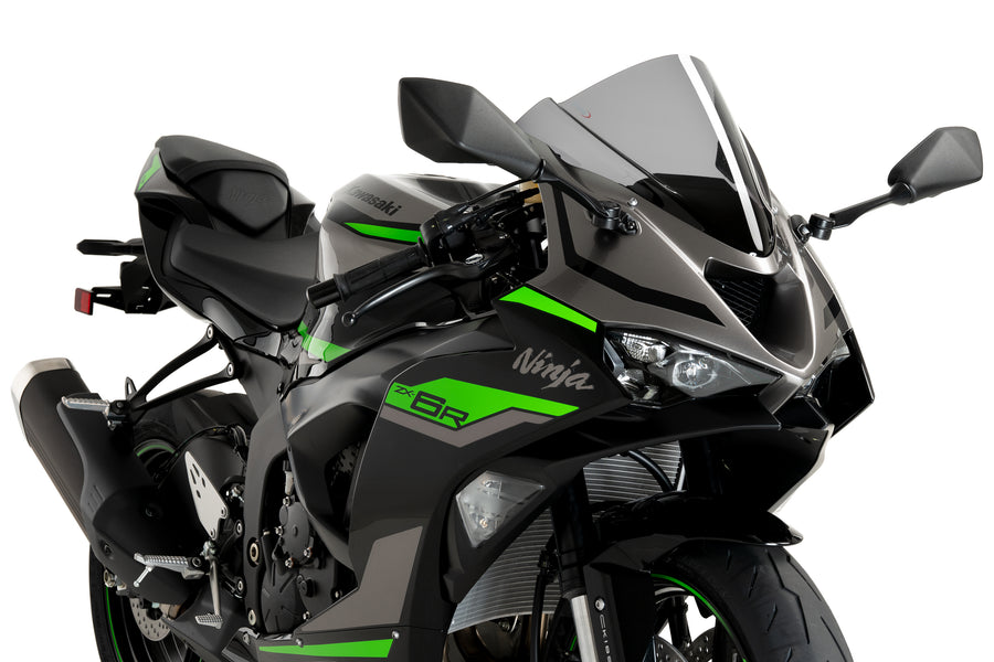 KAWASAKI ZX-6R NINJA [2025] – Z-Racing Screen – Black