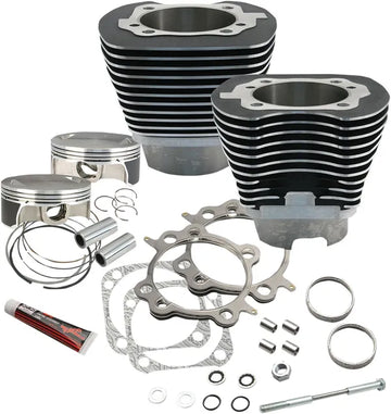 Harley-Davidson FXSBSE2 1800 Breakout CVO [2014] - Big Bore Zylinderkit – Oberfläche: Schwarz – Art.-Nr. 910-0221 – Bild 2