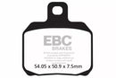 Ducati 1098 Streetfighter [EBC]-Half-sorted VEE brake pads-1
