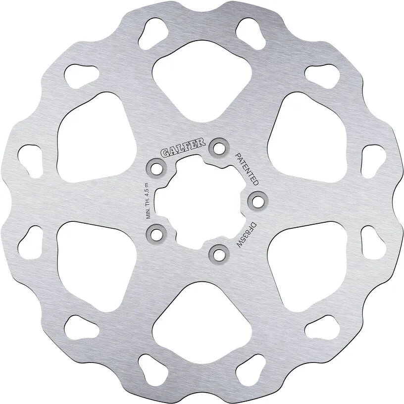 Harley-Davidson Xl 883 R Roadster [2015] - Wave® Bremsscheibe – Oberfläche: Silber, Edelstahl – Bild 1