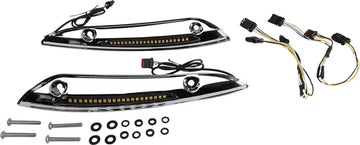Harley Davidson Fltr [CUSTOM DYNAMICS] – Genesis® 4 Dynamic LED Road Glide® Windshield Strip