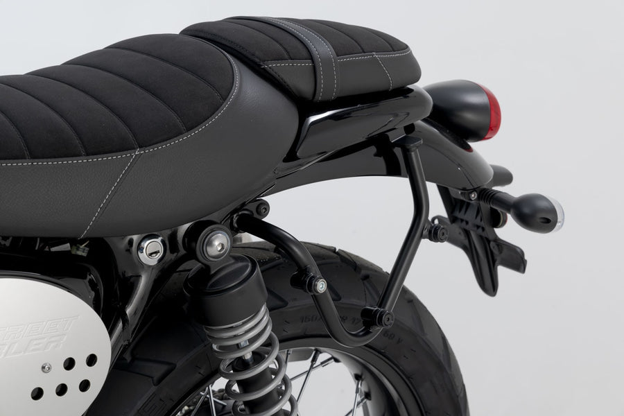 Triumph Street Twin 900 [2018] - Legend Gear LC2 side bag system Brown Edition left – picture 2
