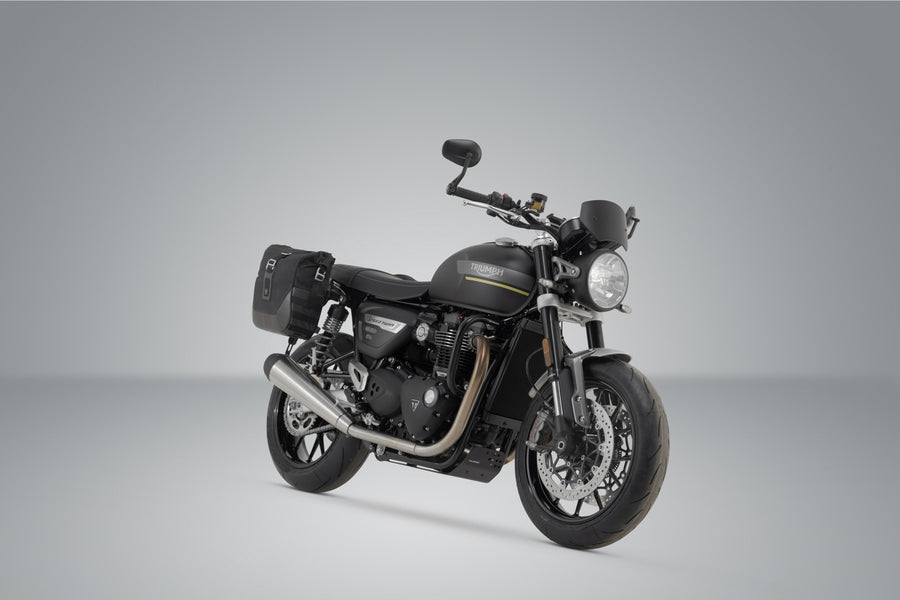 Triumph Speed Twin 1200 [2019-2024] - Legend Gear LC2 side bag system Brown Edition - Image 1