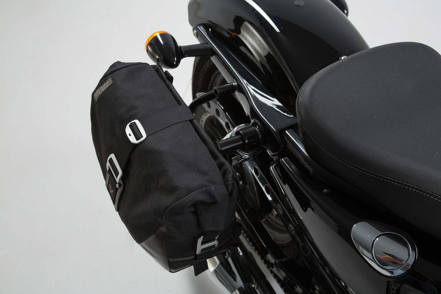 Harley-Davidson XL 1200 C Sportster Custom [2020] - Legend Gear side bag system LC Black Edition – Image 3