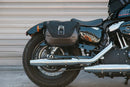 Harley-Davidson XL 1200 C Sportster Custom [2020] - Legend Gear side bag system LC Black Edition – Image 5