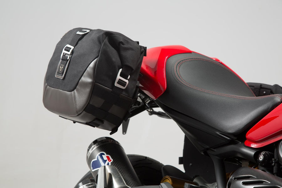 Ducati Monster 1200 [2017-2020] - Legend Gear LC1 & LC2 side bag system Black Edition - Image 1