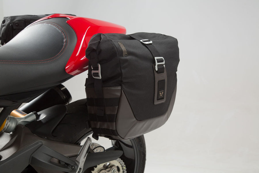 Ducati Monster 797 [2017-2020] - Legend Gear LC1 & LC2 side bag system Brown Edition - picture 4