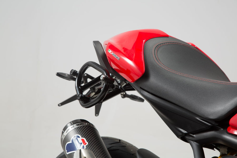 Ducati Monster 797 [2017-2020] - Legend Gear LC1 & LC2 side bag system Black Edition - Image 2