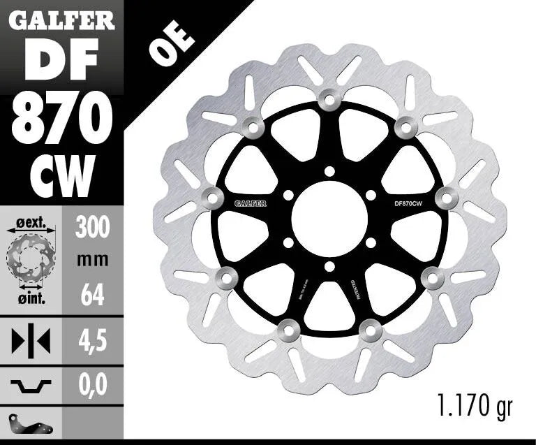 Ducati Monster 695 [2007-2008] - Bremsscheiben – Bild 2