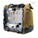 BMW R 1200 GS LC [2013-2018] - Kultige Seitentasche in Canvas 40L - 50L + Aluminiumplatte