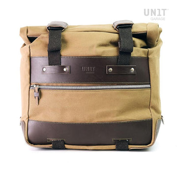 BMW R 1200 GS LC [2013-2018] - Iconic side bag in canvas 40L - 50L + aluminum plate