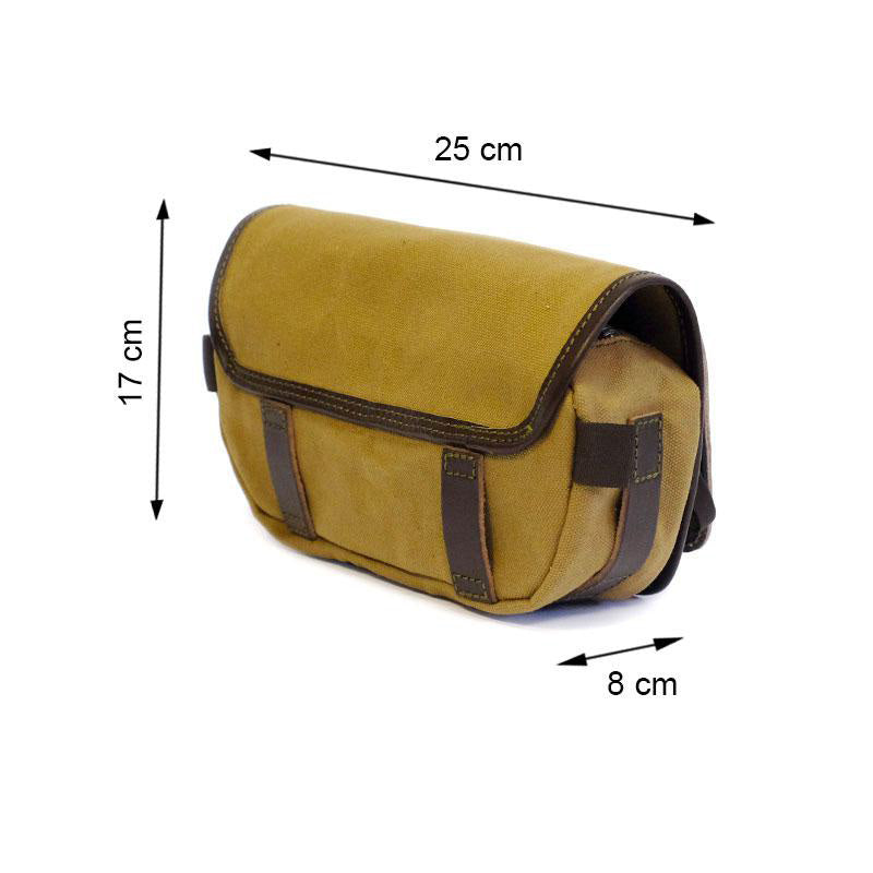 BMW R nineT 1200 Urban G/S (niedriger Auspuff) [2017-2023] - Sahara Canvas Lenkertasche