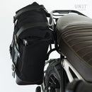 BMW R nineT 1200 Racer [2017-2020] - Canvas-Seitentasche + Double symmetrischer Rahmen