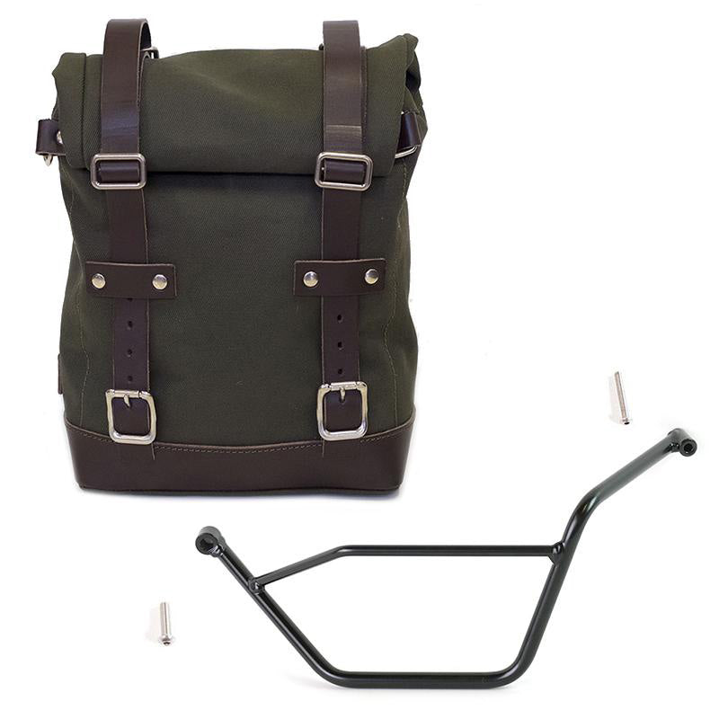 BMW R 1150 GS Adventure [2002-2006] - Canvas side bag with left frame for BMW GS 850/1100/1150 & Adventure