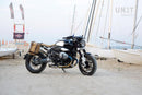 BMW R nineT 1200 Pure [2017-2023] - Canvas-Seitentasche 10L-14L + Rahmen der -Serie