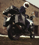 BMW R nineT 1200 Pure [2017-2023] - Khali Seitentasche aus TPU 35L - 45L + Aluminiumplatte auf der Schalldämpferseite