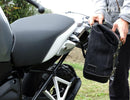 BMW R 1200 GS ADV LC [2014-2018] - Seitentasche Scram aus Spaltleder 22L-30L + Linker Rahmen GS LC