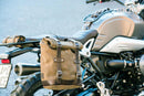 BMW R nineT 1200 Pure [2017-2023] - 22L-30L Scram Satteltasche aus Spaltleder + Rahmen der Serie