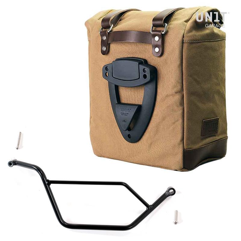 BMW R 1150 GS Adventure [2002-2006] - Scram side case in canvas 22L-30L + right subframe Bmw GS 850/1100/1150 and ADV