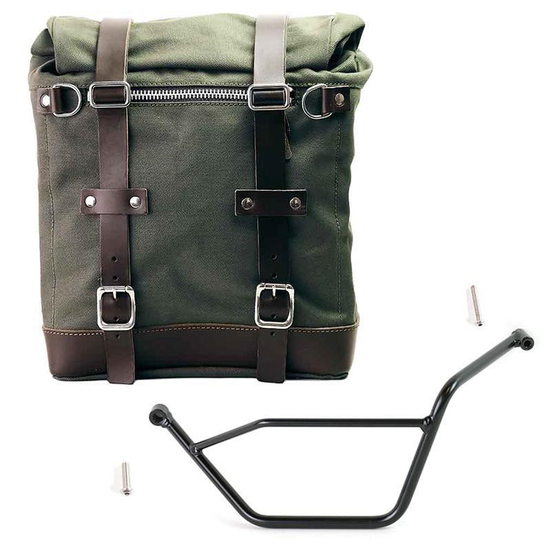 BMW R 1150 GS Adventure [2002-2006] - Scram Seitenkoffer in Canvas 22L-30L + Bmw GS 850/1100/1150 und ADV Linker Rahmen