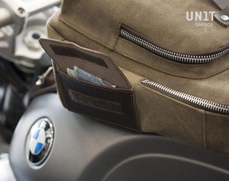 BMW R nineT 1200 Pure [2017-2023] - Tankrucksack aus Spaltleder