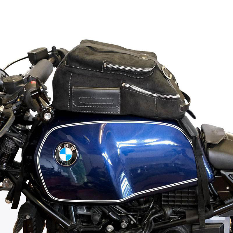 BMW R nineT 1200 Urban G/S (niedriger Auspuff) [2017-2023] - Tankrucksack aus Spaltleder