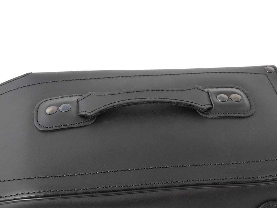 Motorradtasche [Hepco & Becker] - Leder Buffalo Big schwarz links – C-Bow