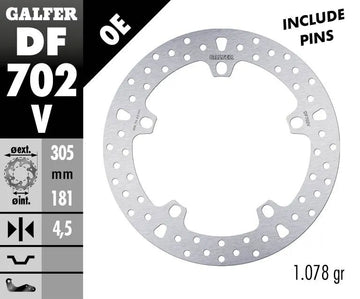 Bmw R 1200 C Independent (0405) [2005] - Brake disc fixed round – picture 2