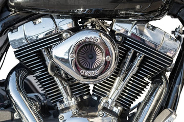Harley-Davidson FLRT 1690 Freewheeler [2015-2016] - Air Stinger Stealth Luftfiltersatz – Oberfläche: Verchromt – Bild 2