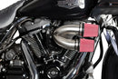 Harley-Davidson FLFBS 1923 Softail Fat Boy 117 [2025] - Tuned Induction Luftfilterkit – Oberfläche: Silber – Bild 3