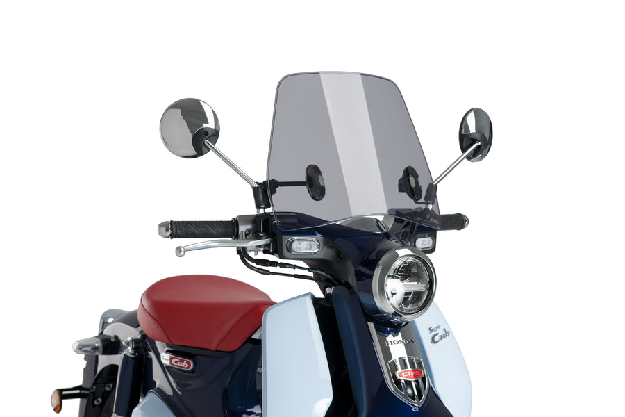 HONDA SUPER CUB C 125 [2025] – Scooter windshield Trafic – Tinted