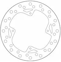 Hm Moto CRM 125 R [2004, 2006-2009] - BRAKE DISC SHARK FIXED – Item no. DF069HW4 – Figure 4