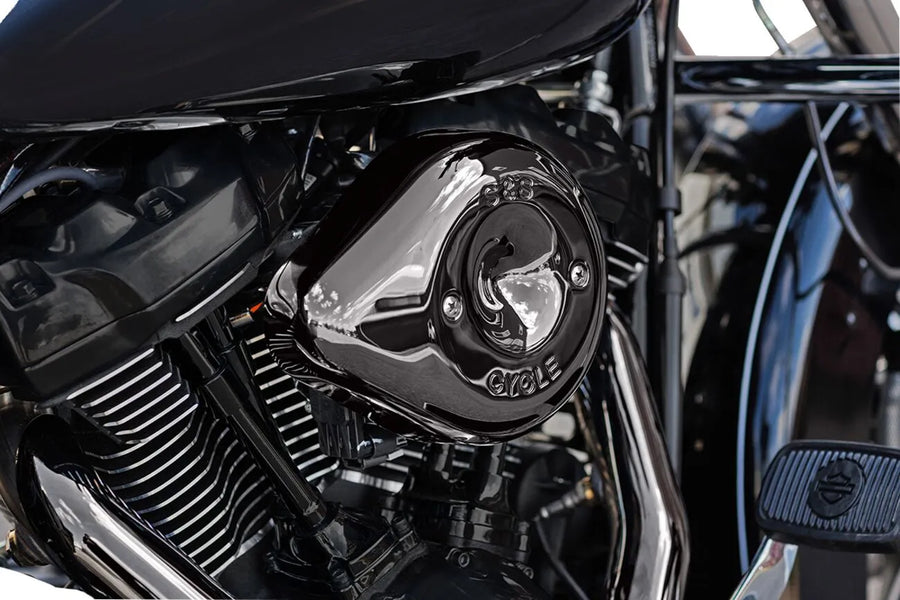 Harley-Davidson FLHFB 1868 Electra Glide Highway King 114 [2023] - Stealth Teardrop Luftfilterabdeckung – Design: Teardrop – Bild 2