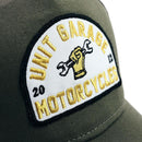 BMW R nineT 1200 Pure [2017-2023] - Grüner Trucker Wrench Unitgarage Hut