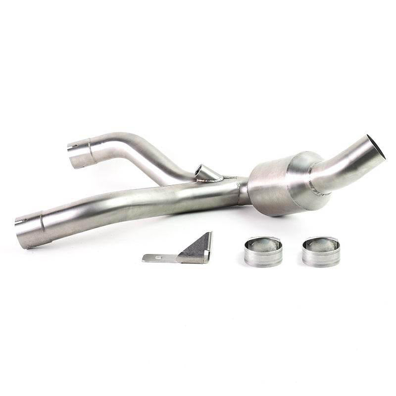 BMW R 1150 GS Adventure [2002-2006] - Silencer manifold without catalytic converter in stainless steel