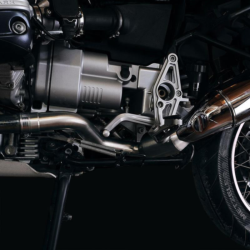 BMW R 1150 GS [1999-2004] - Silencer manifold without catalytic converter in stainless steel
