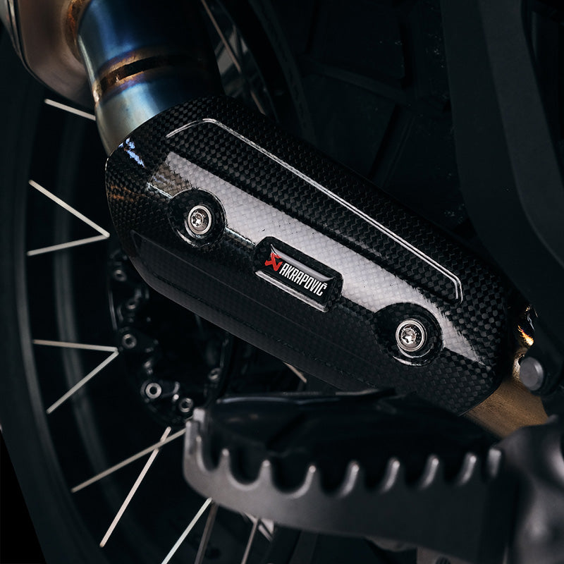 BMW R 1300 GS [2024–2026] - Akrapovic Titan-Auspuffkrümmer + Motorkontrollleuchte EURO 5 + und ADV