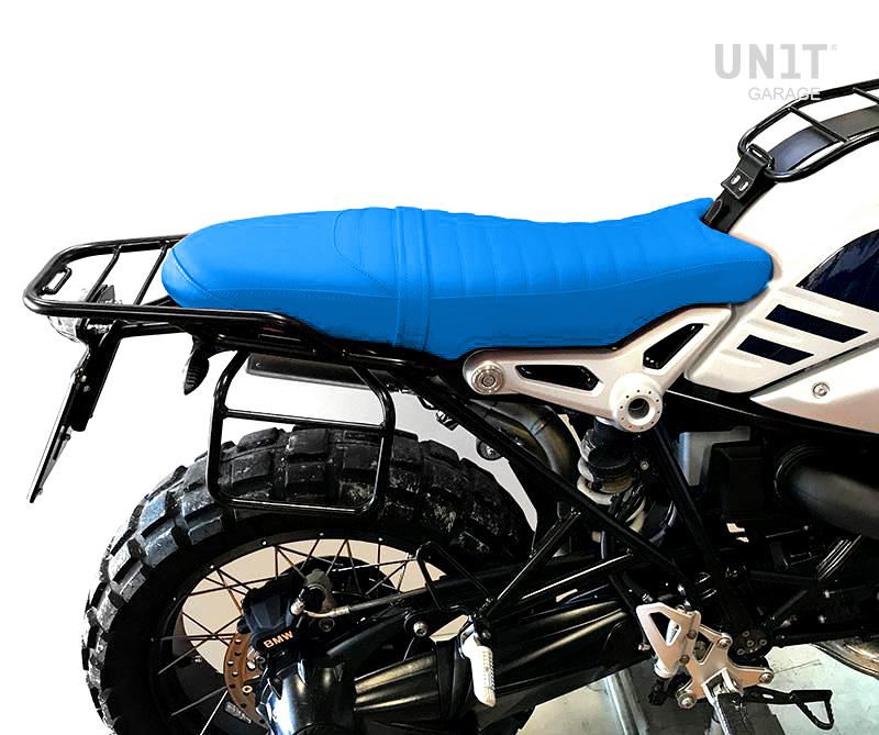 BMW R nineT 1200 Urban G/S (niedriger Auspuff) [2017-2023] - Blue in Sky Sitzbezug (lange Sitzfläche)