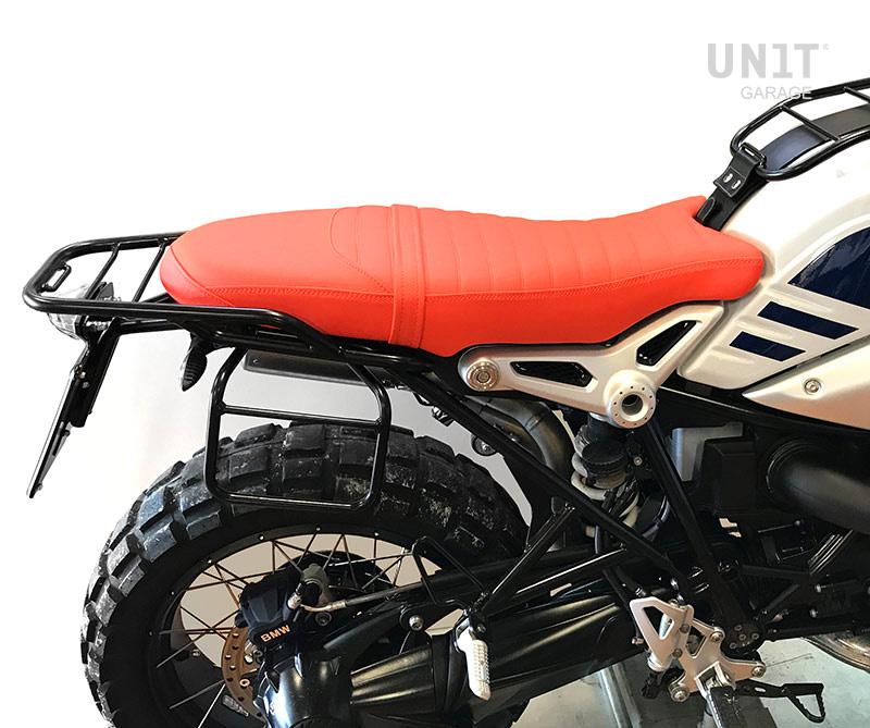 BMW R nineT 1200 Urban G/S (niedriger Auspuff) [2017-2023] - Orange Satteldecke aus Sky (langer Sattel)