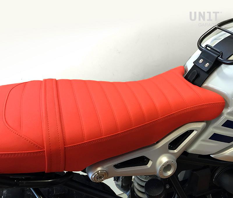 BMW R nineT 1200 Urban G/S (niedriger Auspuff) [2017-2023] - Orange Satteldecke aus Sky (langer Sattel)