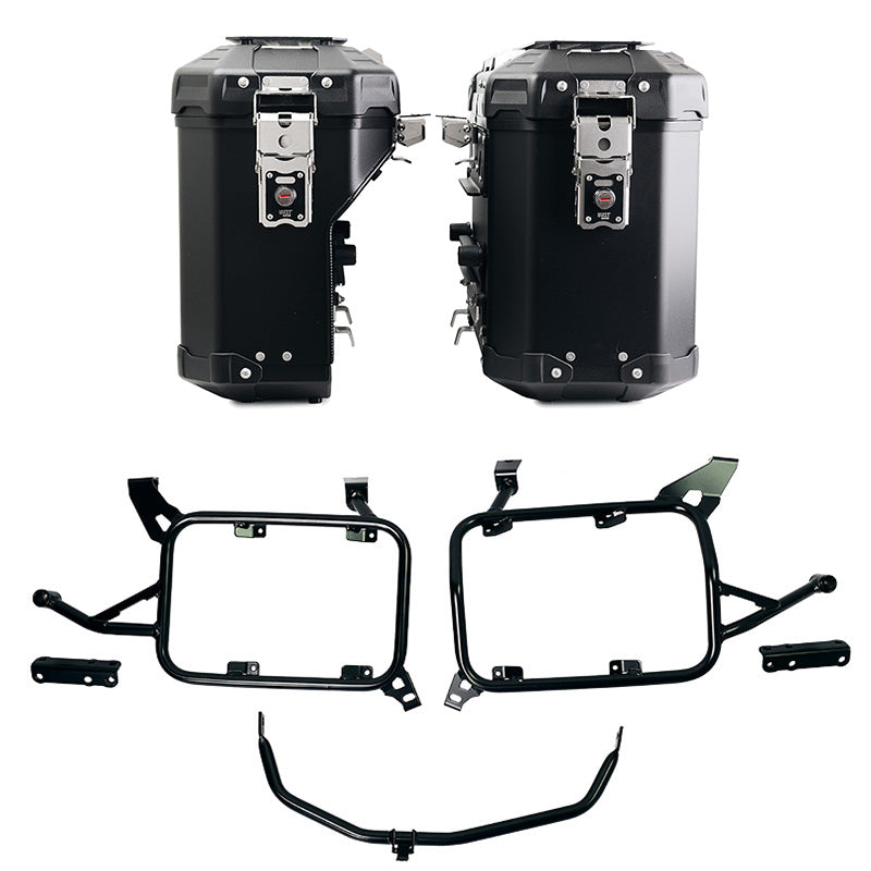 BMW F 850 ​​GS [2018-2024] - Atlas aluminum bag pair 39L + 32L + Atlas and ADV aluminum saddlebag frame