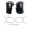 BMW R nineT 1200 Pure [2017-2023] - Atlas Aluminium-Taschenpaar 39L+32L + Atlas Aluminium Taschenrahmen