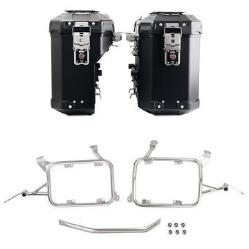 BMW R 1200 GS ADV LC [2014-2018] - Atlas Aluminium-Taschenpaar 39L + 32L + Taschenrahmen Aluminium R1200GS LC - R1250GS & ADV
