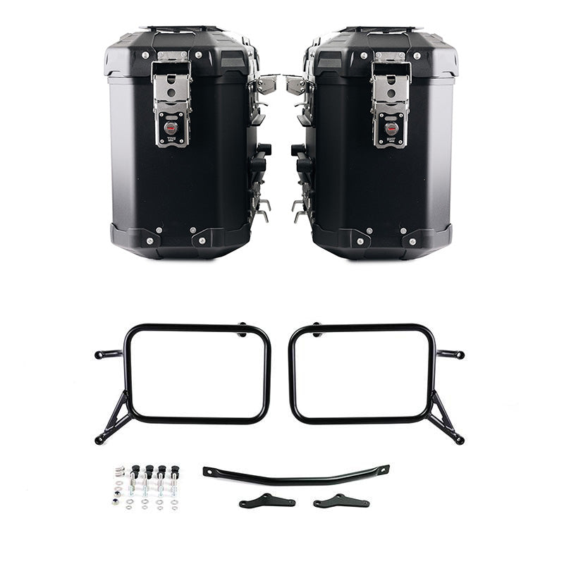 BMW R 1150 GS [1999-2004] - Atlas aluminum bag pair 39L + 39L + bag frame aluminum R850R - R1100R - R1150R, R850GS - R1100GS - & ADV