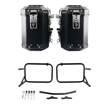 BMW R 1150 R [2000-2006] - Atlas Alu-Taschenpaar 39L + 39L mit Taschenrahmen